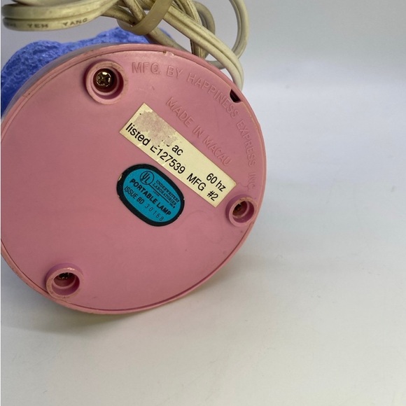 Vintage The Little Mermaid Night Light Lamp, Disney's Ariel Light Up Figure 9” - Picture 4 of 10